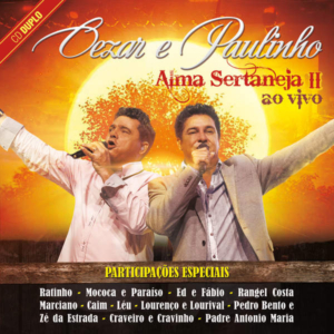 Capa Cezar e Paulinho - Alma Sertaneja II